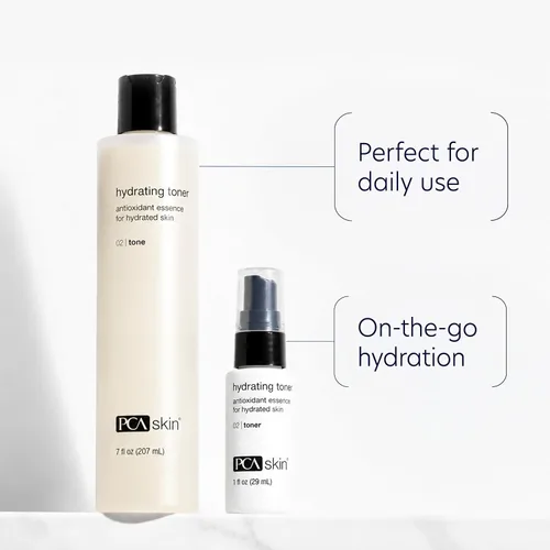 Vista 2 de PCA SKIN Hydrating Face Toner - Alcohol-Free Moisturizing Antioxidant Facial Treatment to Purify Pores, Alcohol-Free & Non-Comedogenic Formula