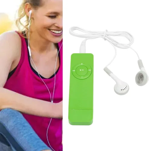 Vista 2 de Reproductor de MP3 portátil de 64 GB, reproductor digital sin pérdidas, adecuado para niños, calidad de sonido HD, no requiere teléfono, con ranura