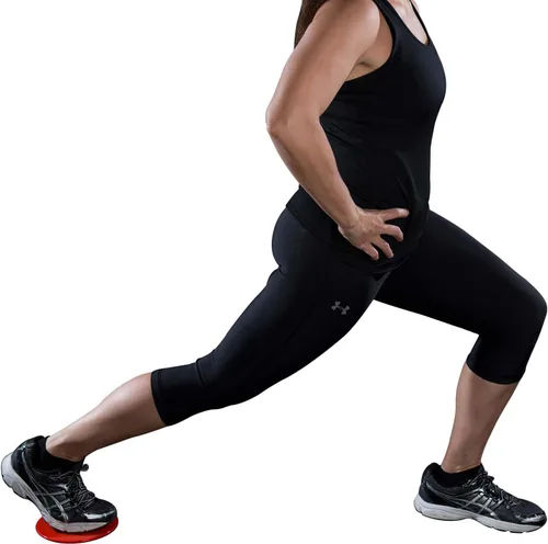 Vista 4 de Glide Discs - Planeadores de doble cara para alfombras o pisos de madera dura, equipo de ejercicio abdominal con guía de entrenamiento más