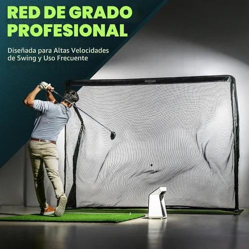 Vista 2 de GoSports Golf Net Elite - Steel Frame Practice Golf Hitting Nets