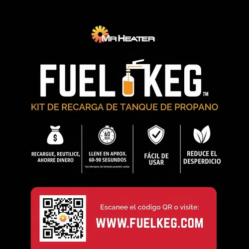 Vista 9 de Kit de recarga de barril de combustible de 1 libra Hamacas de camping