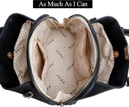 Vista 6 de KKXIU Monederos y bolsos de mano para mujer con asa superior bolso cruzado para mujer