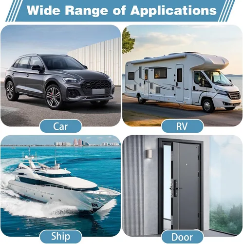 Vista 6 de DGSL Tira de Sellado para Puerta de Coche, Burlete para Puerta con Pera Superior, Sellado Automotriz para Coches, Barcos, Vehículos Recreativos