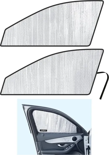 Vista 10 de Parasol reflectante para asiento delantero de ventana lateral, ajuste personalizado para Mercedes Benz GLC Class 4Dr Coupé 2016 2017 2018 2019 2020