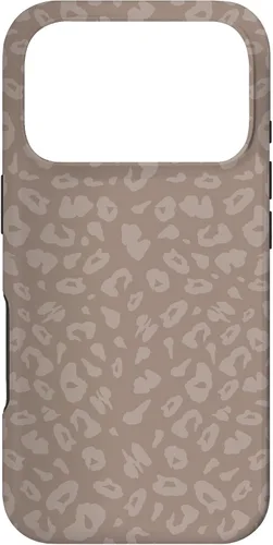 Vista 30 de Neutral Tan - Chic Elegant Leopard Animal Funda con patrón de impresión para iPhone 17