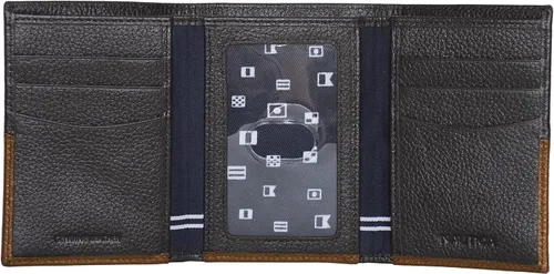 Vista 2 de Nautica Classic J-Class Leather Bifold Wallet