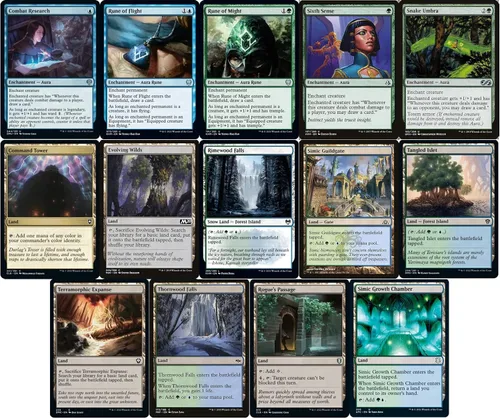 Vista 6 de Elite Commander Ivy Mutate Deck – Simic – Verde Azul – EDH – Ivy, Gleeful Spellthief – 100 cartas – Magic The Gathering Deck – Muy fuerte