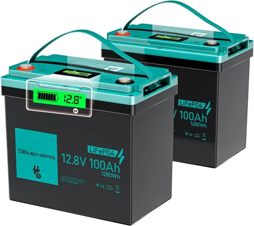 Vista 11 de Batería de litio de 12 V 6 Ah, más de 3000 ciclos LiFePO4 BMS integrado de 10 A, ciclo profundo de 6 Ah, ideal para suministro de iluminación