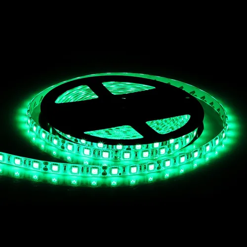 Vista 5 de SUPERNIGHT tira de luz LED, 16.4ft/5M SMD 5050 60Leds/M azul impermeable LED flexible Flash 300 LEDs cuerda luces