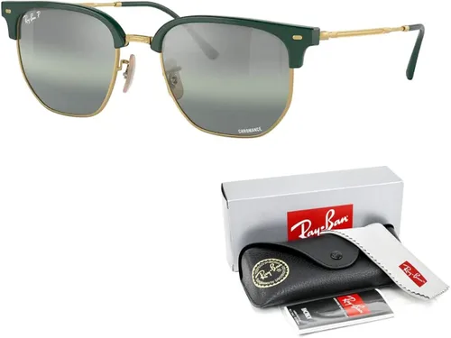 Vista 3 de Ray-Ban RB4416 - Gafas de sol irregulares para hombres y mujeres + paquete con kit de gafas de cortesía de diseñador iWear