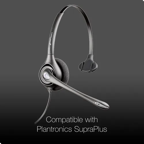 Vista 9 de BlueParrott - Kit de almohadillas de repuesto para auriculares, compatible con BlueParrott 202182-03, B250, B250-XT, B250-XTS, Plantronics