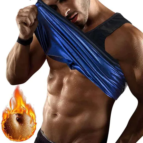 Vista 2 de PAIIDE CGTFY - Camiseta sin mangas de compresión de ginecomastia para hombre (2 unidades, LXL)