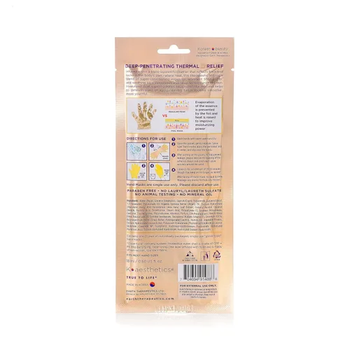 Vista 2 de Earth Therapeutics Máscara de mano hidratante térmica (1 par)