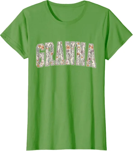 Vista 3 de Granna - Camiseta retro para el día de la madre Negro