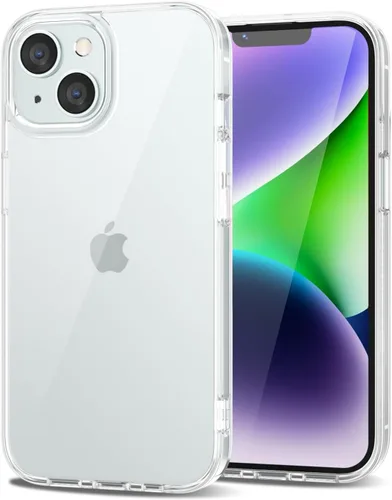 Vista 68 de LoeoeL para iPhone 8 Plus/ 7 Plus Funda Transparente, Funda Híbrida de Teléfono [Plástico Duro y Parachoques de Silicona Suave] Cubierta Protectora
