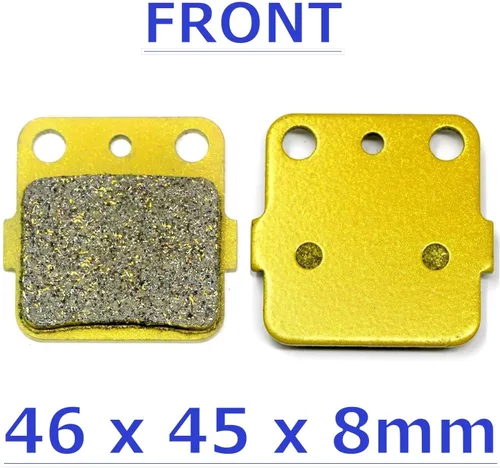Vista 4 de Pastillas de Freno Delantero Trasero Zapatas para Honda Fourtrax Sportrax 250 TRX250EX 2001-2008 - TRX250X 2009-2021 Tambor Frenos 340 FA84 MC0250