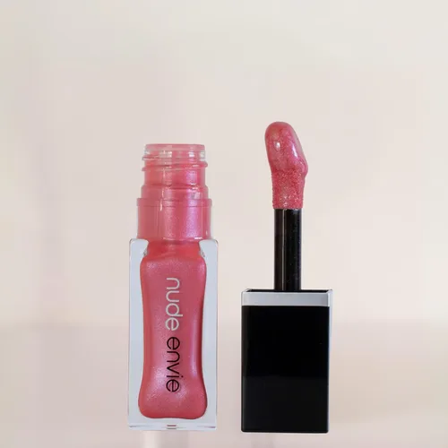 Vista 16 de nude envie - Brillo de labios - Acabado de alto brillo - Hidratante y fácil aplicación - Hidratación de lujo - Fórmula antiadherente - Con vitamina