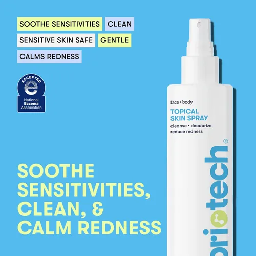 Vista 2 de BRIOTECH Aerosol Tópico para la Piel, Spray de Ácido Hipocloroso para Piel Sensible, Bruma Facial HOCl, Apoyo Total del Cuerpo Contra la Irritación