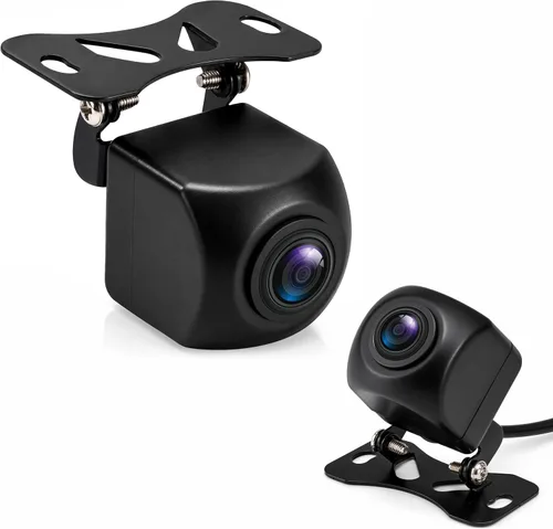 Vista 9 de Pyle - Cámara universal delantera y trasera para salpicadero, 580 x 540 píxeles, compacta mini cámara de respaldo para automóvil con visión
