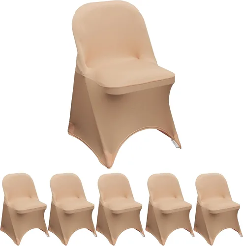 Vista 73 de YOUR CHAIR COVERS - Funda para silla plegable de elastano elástica, color negro