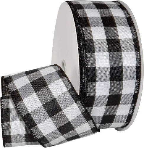Vista 8 de Morex Ribbon Cinta de tafetán Cambridge con cable, 1.5 pulgadas por 10 yardas, gris, 7398.40/10-631