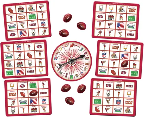 Vista 2 de Masterpieces NFL Bingo Game