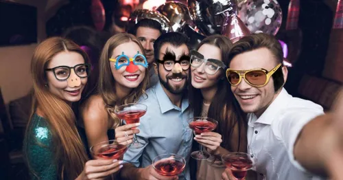 Vista 4 de Ocean Line Gafas de Halloween - 6 pares de divertidos recuerdos de fiesta de disfraces de Halloween