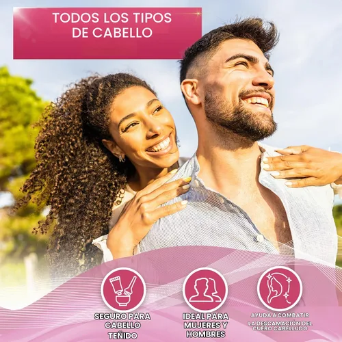 Vista 6 de Acondicionador de Vinagre de Sidra de Manzana - Sin Sulfatos, Parabenos y Siliconas - Para Cabello Seco, Dañado y Graso - Producto Anticaspa