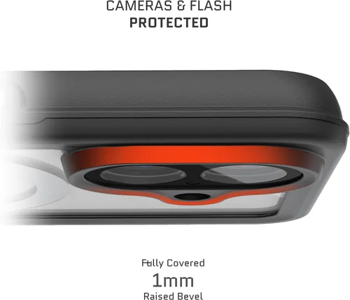 Vista 16 de Ghostek NAUTICAL funda delgada para iPhone 14 Plus a prueba de golpes impermeable con protector de pantalla y imán MagSafe con carga inalámbrica