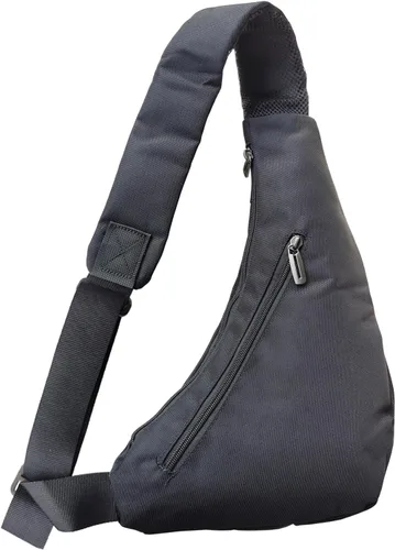 Vista 40 de Mochila de nylon para el pecho, mochila de viaje en bicicleta y gimnasio