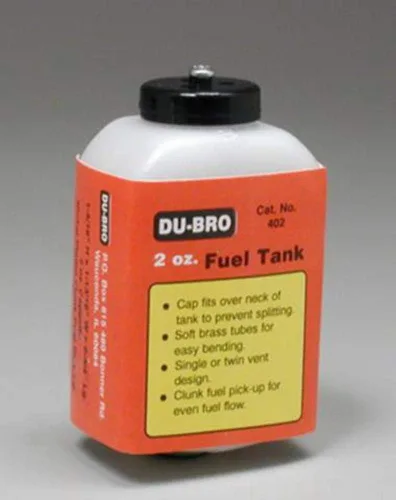 Vista 14 de Du-Bro Tanque de combustible 408 de 8 oz