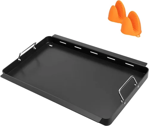 Vista 14 de DELSbbq Plancha de tamaño completo de 17" para parrillas de gas Charbroil