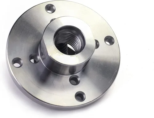 Vista 11 de Mandriles de 2" para torno de madera con placa frontal de acero, accesorios de carpintería con rosca de 1"-8TPI