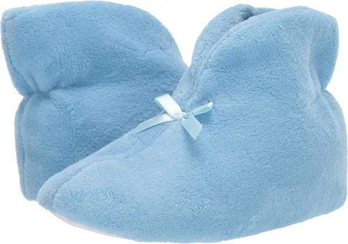 Vista 7 de MUK LUKS Women's Micro Chenille Boot with Satin Bow Slipper