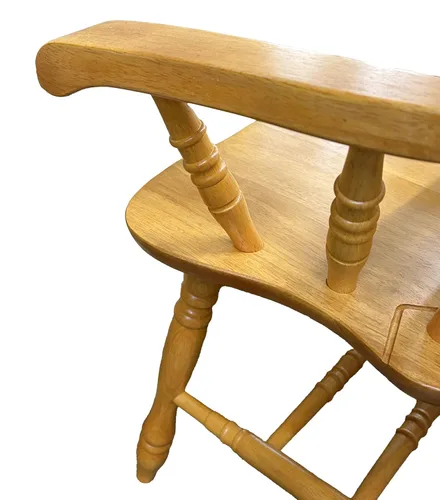 Vista 7 de Sunset Trading Confort silla con brazos para comedor, 41", roble claro