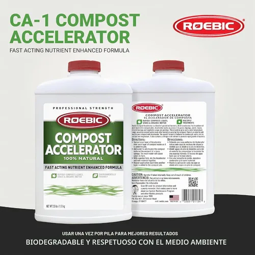 Vista 2 de Roebic Acelerador de compost bacteriano CA-1: 2.5 libras, para un compostaje más rápido