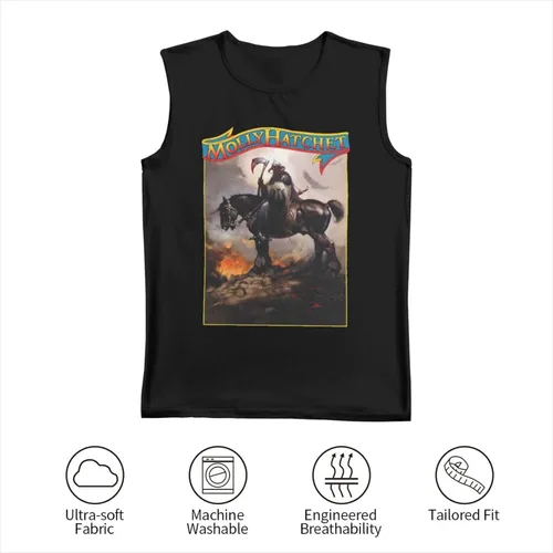 Vista 9 de DjkwePD Camiseta sin mangas para hombre, para gimnasio, entrenamiento, muscular, informal, para verano, para hombre