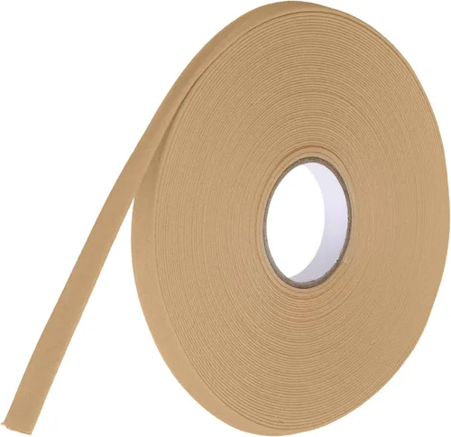 Vista 199 de MECCANIXITY Cinta al bies de doble pliegue de 1 pulgada, cinta al bies de poliéster continua a granel para coser, costura, acolchado, dobladillo