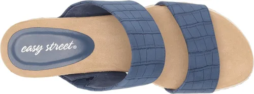 Vista 5 de Easy Street Tacones en relieve de piel sintética Maryann para mujer