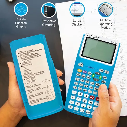 Vista 5 de Calculadora Científica con Funciones Gráficas para Estudiantes de Universidad y Secundaria, Ingeniería, Matemáticas Avanzadas, Cálculo, Álgebra
