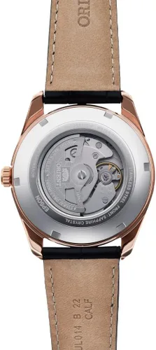 Vista 4 de Orient Reloj de vestir japonés automático para hombrecuerda manual con cristal de zafiro Modelo RA-AK03