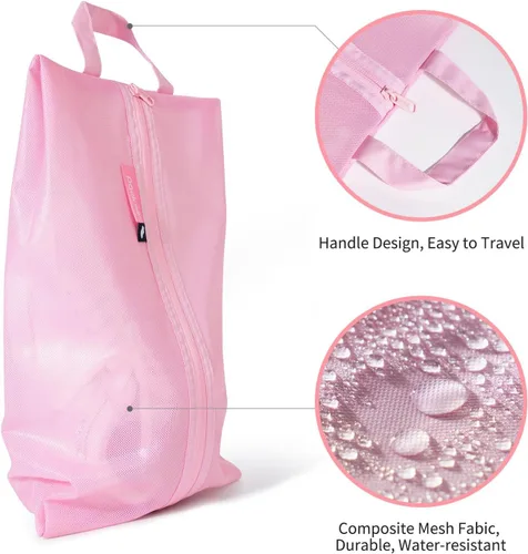 Vista 2 de pack all Bolsa de zapatos para viajes, bolsa de zapatos resistente al agua para gimnasio, bolsa de tacos de fútbol resistente al olor para deportes