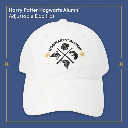 Vista 2 de Concept One Warner Bros Harry Potter Dad Hat, Adjustable Baseball Cap