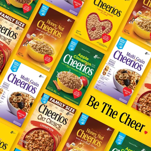 Vista 7 de Cheerios Avena Crunch Oats 'N Honey Cereal, 516g/18.2 oz, importado de Canadá)