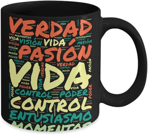 Vista 2 de Presente de navidad - Taza de café con afirmaciones - taza original para mamá, papá, hombre o mujer