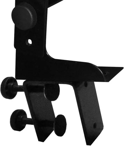 Vista 3 de Ultimate Support JS-LPT100 JamStands Series - Soporte multiusos para portátil/DJ con base ajustable y abrazaderas