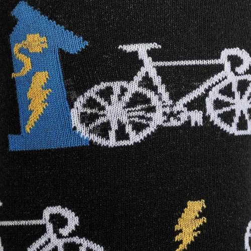 Vista 4 de Sock It To Me - Calcetines con diseño de extraterrestres y del espacio para hombre