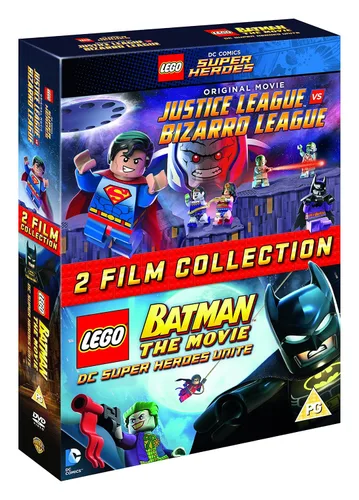 Vista 2 de LEGO Justice League Vs Bizarro LEGO Batman The Movie DVD 2015