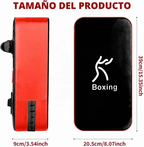 Vista 6 de LuiceABC One Karate Taekwondo Boxing Kick Punch Adjustable Soft Shield Durable Training Pad for Boxing, Training and Protecting Your Palm, Wrist and