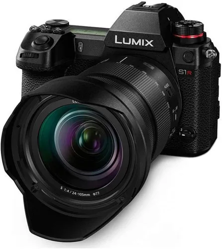 Vista 2 de Panasonic LUMIX S1R Cámara sin espejo de marco completo con sensor de alta